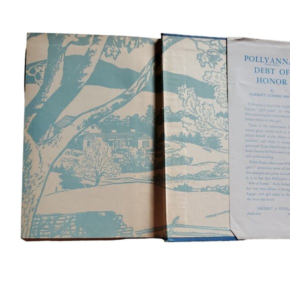 POLLYANNA'S JEWELS, Another GLAD BOOK HARD COVER DUST JACKET 1925 Grosset Dunlap - Picture 8 of 10